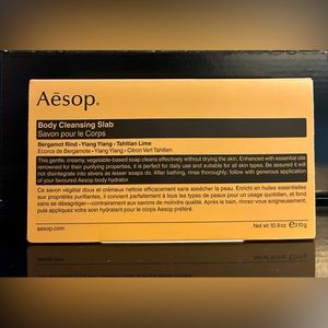 AĒSOP NEW! BODY CLEANSING SLAB & GIFT BAG!